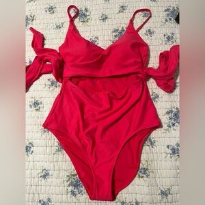 Vibrant pink One-Piece Swimsuit